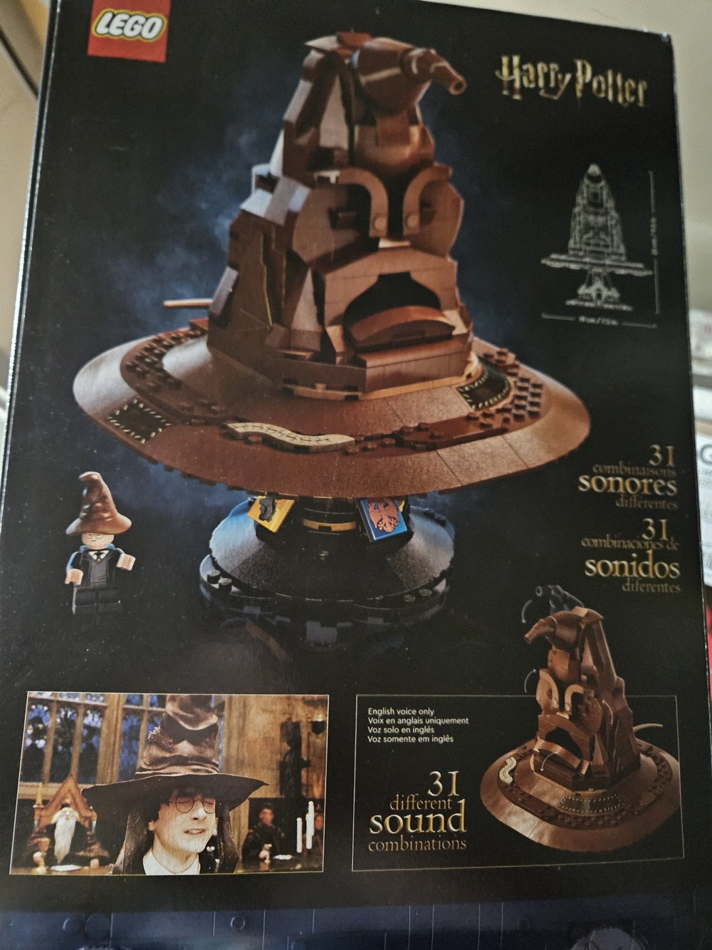 LEGO Harry Potter Talking Sorting Hat - Brown